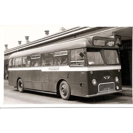 Black & White Photograph of Northern General Transport Co. Ltd. - MCN 988