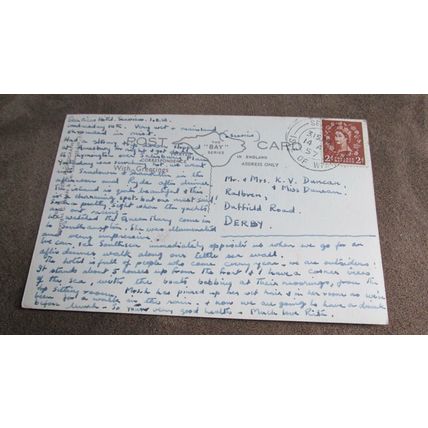 1950s Dean & Co Photo Postcard - Priory Bay, Seaview - Isle of Wight