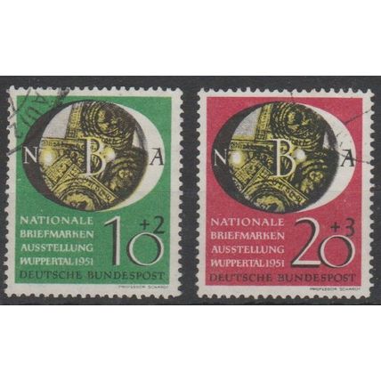 Mi: 141/142 used 1951 Cat € 105