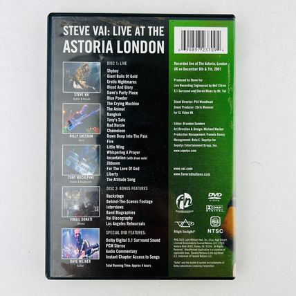 Steve Vai - Live at the Astoria London DVD