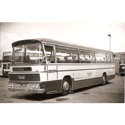 Black & White Photograph of Maidstone & District Motor Services Ltd. - NKL 209F