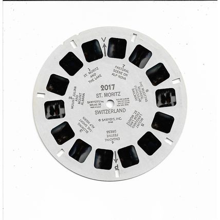 St Moritz, Switzerland - Vintage Sawyers View-Master Reel 2017 - 3D