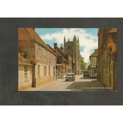 Postcard Kent New Romney 1960s Advertising Card