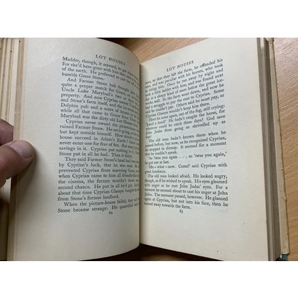 RARE* 1929 1ST EDITION ELIZABETH MANNING LOT HOUSES FICTION HARDBACK BOOK (P3)