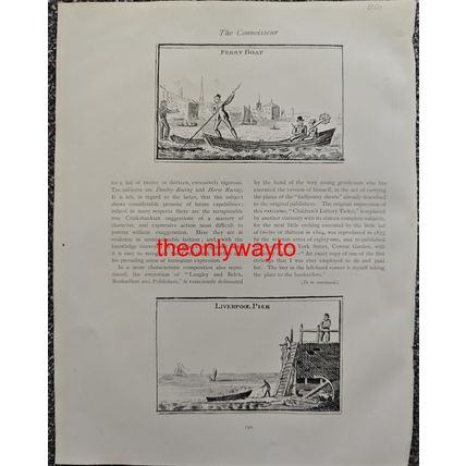 Horse Racing, By George Cruikshank Aged 12 or 13, Book Illustration (Print) 1903