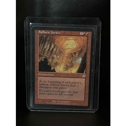 Sulfuric Vortex Scourge Magic: the Gathering Trading Card