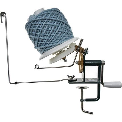 Stanwood Needlecraft Large Metal Yarn/Fiber/Wool/String Ball Winder - 10 Oz