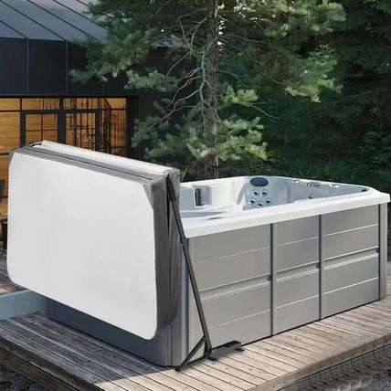 Hot Tub Cover Lifter, Spa Cover Lift, Hot Tub Cover Lift Removal System Height 3