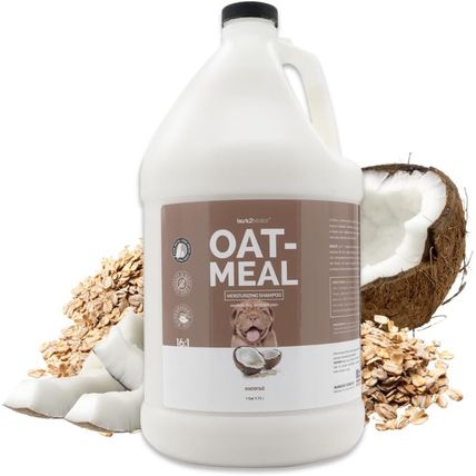Bark2Basics Oatmeal Dog Shampoo, 1 Gallon - Natural Colloidal Oatmeal, Natural I