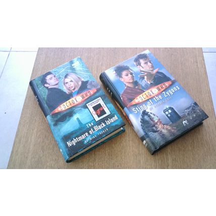 Doctor Who - 2 Hardback Novels Bundle (2006-7) 10th Doctor - (1 BOOK SIGNED)