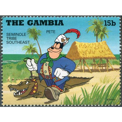 Gambia. 1995. Seminole Tribe, Southeast - Pete (MNH **) Stamp