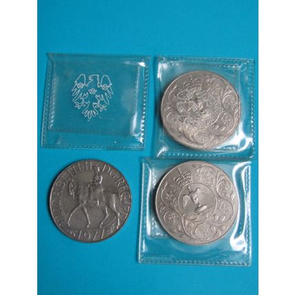 GB 1977 Queen Elizabeth II Silver Jubilee Crown Barclays Bank Wallet
