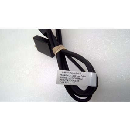 Lenovo Thinkpad Thunderbolt 3 Workstation Dock Split Cable SC10Q68201