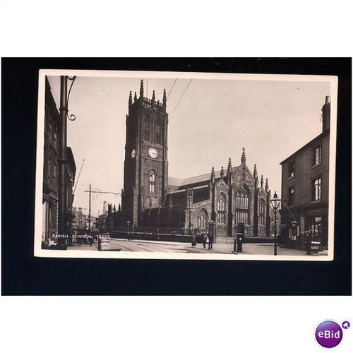 Yorkshire LEEDS Parish Church Postcard by Reliable (560/67)