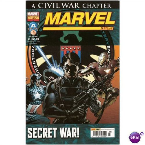 Marvel Legends #33 Secret War Winter Soldier UK