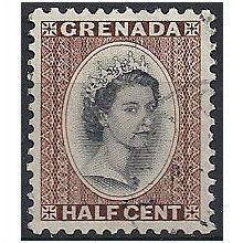 Grenada 1953 SG192 1/2c Black & Brown Fine Used ..