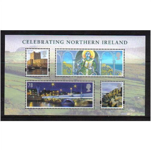 Northern Ireland GB 2008 Celebrating 4 Umm MS NI110.( A866 )