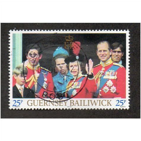 GUE 1981 25P 'ROYAL WEDDING' FINE USED (EBID24685)