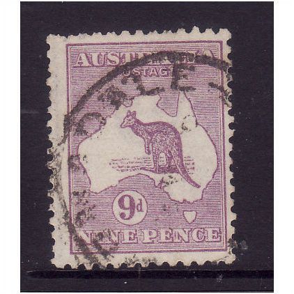 AUSTRALIA 1916 SG 39 9d VIOLET FINE USED#1