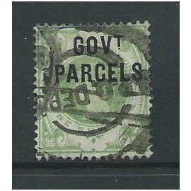 gb stamps officials government parcels sgo68 1/- used c cv £220
