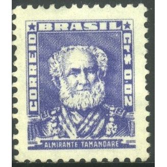 Brazil 1954 - SG889 - 2c blue - Admiral Tamandare - Mint Hinged