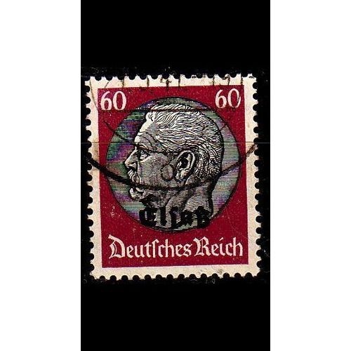 GERMANY REICH Besetzung [Elsass] MiNr 0014 ( O/used )