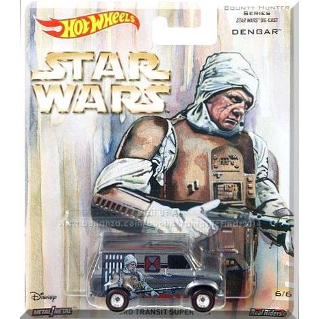 Hot Wheels - Ford Transit Super Van: Bounty Hunter Series - Dengar #6/6 (2017)