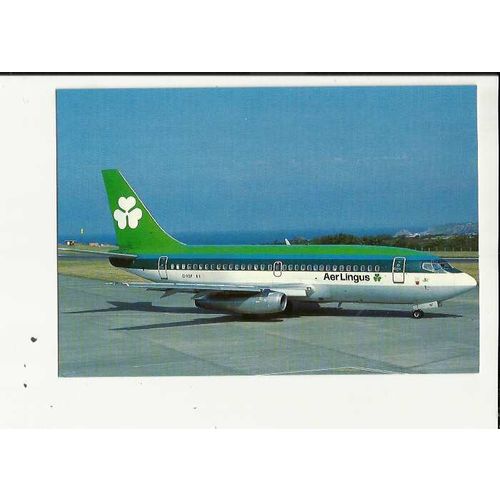 Aviation AER LINGUS BOEING 737 Postcard by Editions P.I. (568)