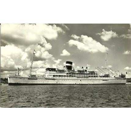 British India SN Co. SS ARONDA Company Postcard