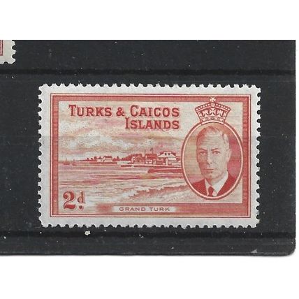 Turks&Caicos.SG224 2d Grand Turk.Mounted Mint.Aug24a