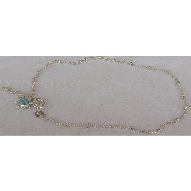 Light blue star silver star