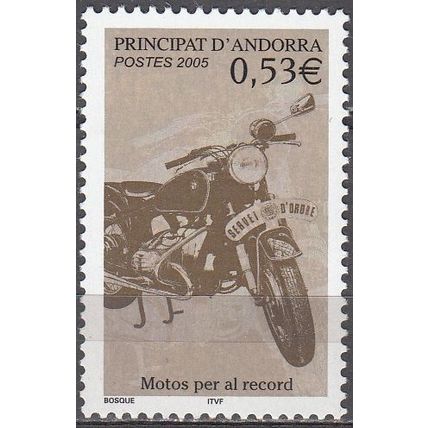 Andorre Français 2005 Michel 635 Neuf ** Cote (2008) 2.80 € Moto ancienne