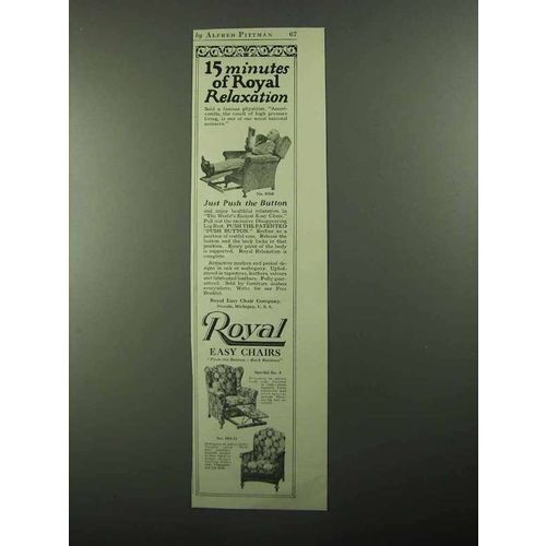 1921 Royal Easy Chair Ad - 0360, Special No. 3, 803-Q