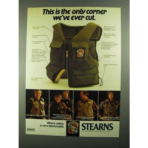 1981 Stearns SSV-164 / Pro-Fisherman Vest Ad