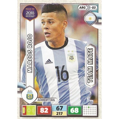 Adrenalyn XL Road to World Cup 2018: Argentina - Defender, Rojo