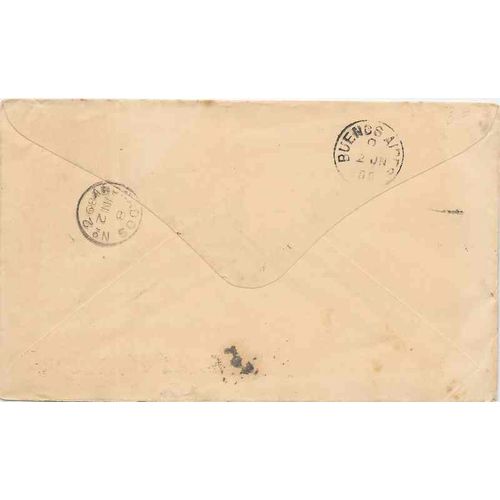 Argentina Postal Sta. 1889 nice cancels