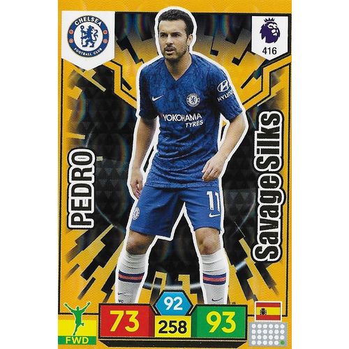 Premier League Adrenalyn XL 2019/20: Savage Skills - Chelsea, Pedro (Rodríguez)