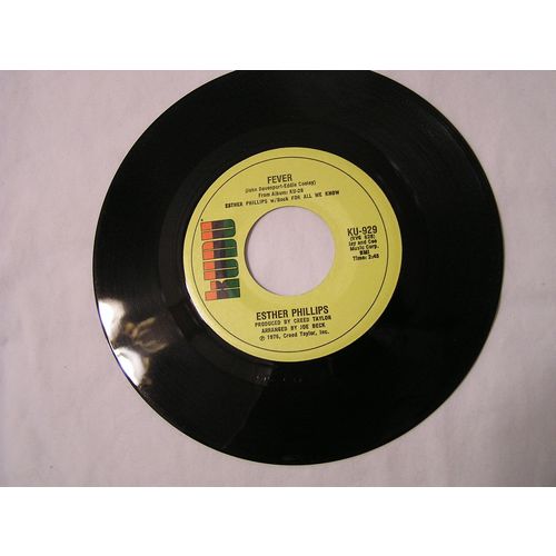 Esther Phillips 45-FOR ALL WE KNOW/FEVER
