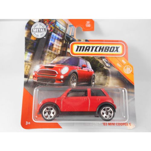 Matchbox boxed Mini Cooper (red) good condition