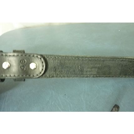 Bull Hide Belts Dbl Thick 46 top grain leather, 1 1/2" Handcrafted USA Defense