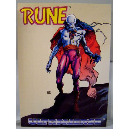 Promo Card Lot of (4) 1990's X-Files/ Evil Ernie/ Lady Death/ Rune