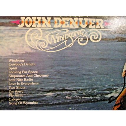 John Denver-Windsong-1975-LP-EX/VG+