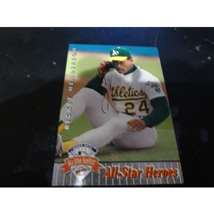1992 Upper Deck FanFest Card # 27 Rickey Henderson Ex-Mt (6) Oakland Athletics