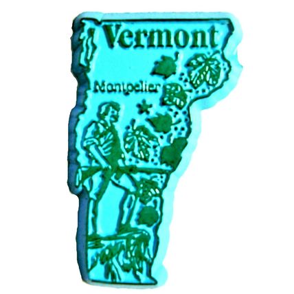 Vermont Montpelier United States Fridge Magnet