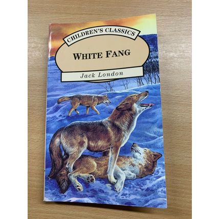 1994 JACK LONDON "WHITE FANG" FICTION PAPERBACK BOOK (P2)