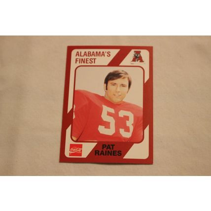 Pat Raines 1989 Collegiate Collection Alabama's Finest NO. 548