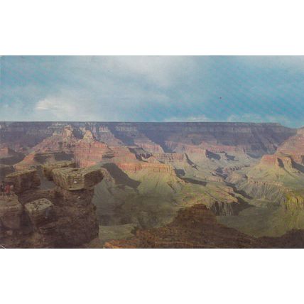 Grand Canyon Arizona United States Postcard posted 1974 VGC
