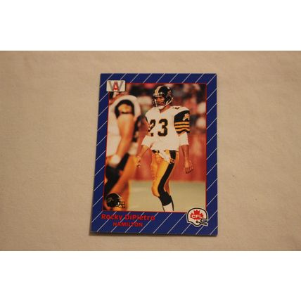 Rocky DiPietro 1991 AW Sport All-World CFL NO. 50