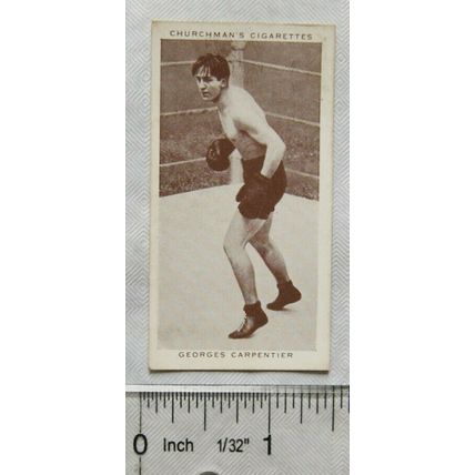 1938 Churchmans Boxing Personalities No. 8 Georges Carpentier