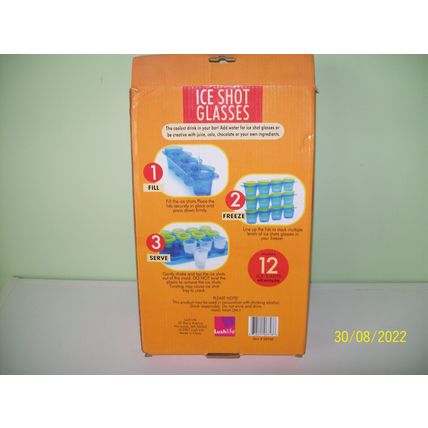 ICE SHOT GLASSES x 12. New